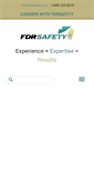 Mobile Screenshot of fdrsafety.com